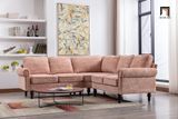  Bộ ghế sofa góc L châu Âu 2m4 x 2m4 GT68 Winston sang trọng 