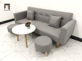  Bộ sofa giường dài 2m đa năng xám ghi trắng GBL2 giá rẻ nhỏ gọn 