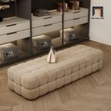  Ghế đôn sofa chữ nhật vải nỉ SB26 Andrews dài 1m8 giật lún 