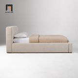  Giường ngủ bọc nệm giá rẻ vải mềm GN124 Quinten 1m6 gia đình 