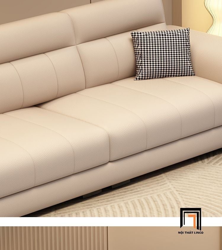  Ghế sofa băng phòng khách cao cấp BHQ4 Haxby 2m1 bọc da 