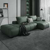  Ghế sofa góc sang trọng GT47 Worme 2m7 x 1m3 da công nghiệp 
