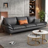  Bộ ghế sofa giả da KT34 Maxky cho phòng khách sang trọng 