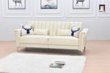  Sofa giường đính nút sang trọng 2m GB26 Ermera vải nhung kem 