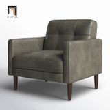  Sofa đơn da công nghiệp DT101 Ahmara văn phòng tiếp khách 