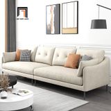  Sofa văng dài từ 2m4 BT58 Nordic phòng khách diện tích lớn 