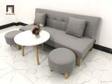 Bộ ghế sofa giường dài 1m7 GBL1 diện tích nhỏ xám ghi trắng 