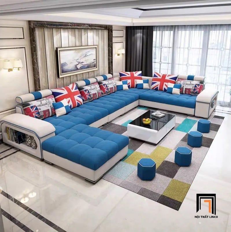  Bộ ghế sofa U 4m05 UT4 Bearden sang trọng, hiện đại 