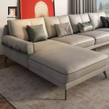  Bộ ghế sofa góc L da giả 3m x 1m6 GT30 Shyne kiểu dáng hiện đại 