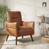  Ghế sofa đơn da giả DT106 Amylee cho văn phòng ngồi tiếp khách 