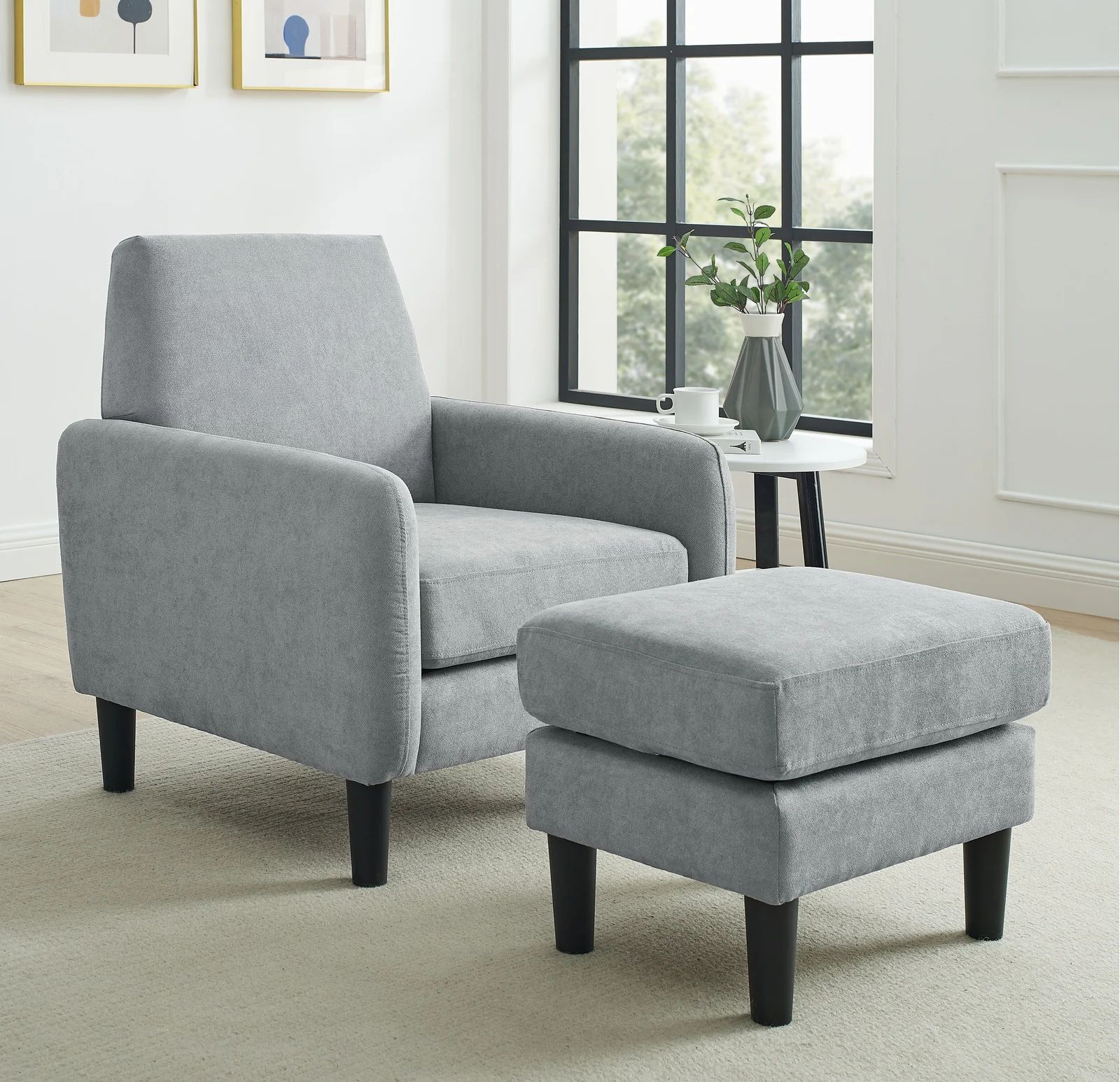  Ghế sofa đơn màu xanh dương vải nỉ DT99 Betul giá rẻ 