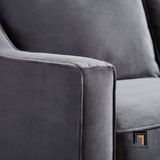  Bộ ghế sofa góc L xoay chiều GT77 Paige màu xanh dương đậm 