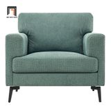  Ghế sofa đơn màu xanh ngọc giá rẻ DT78 Blennie vải nỉ bố 