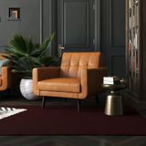  Ghế sofa đơn 1 chỗ ngồi DT5 Gaige giả da cho văn phòng 