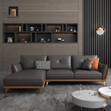  Bộ ghế sofa góc da công nghiệp GT283 Ydec 2m4 x 1m6 hiện đại 