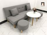  Bộ ghế sofa giường dài 1m7 GBL1 diện tích nhỏ xám ghi trắng 