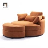  Ghế sofa tròn thư giãn đường kính 1m3 DT91 Daniela thư giãn 