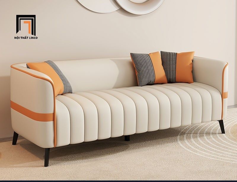  Ghế sofa băng cong bọc da BHQ60 Chapada 2m cho sảnh chờ 