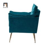  Ghế sofa đơn cho sảnh chờ DT4 Toulouse vải nhung cao cấp 