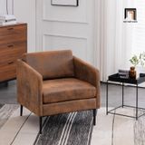  Ghế sofa đơn da giả chống trầy DT87 Raionna cho văn phòng 