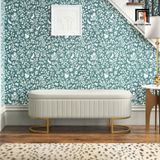  Sofa đôn xinh xắn SB9 Thampton dài 1m2 vải nhung xanh lá 