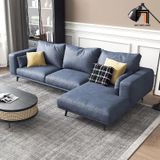  Bộ ghế sofa góc L GT28 Bamo 2m4 x 1m6 phòng diện tích lớn 