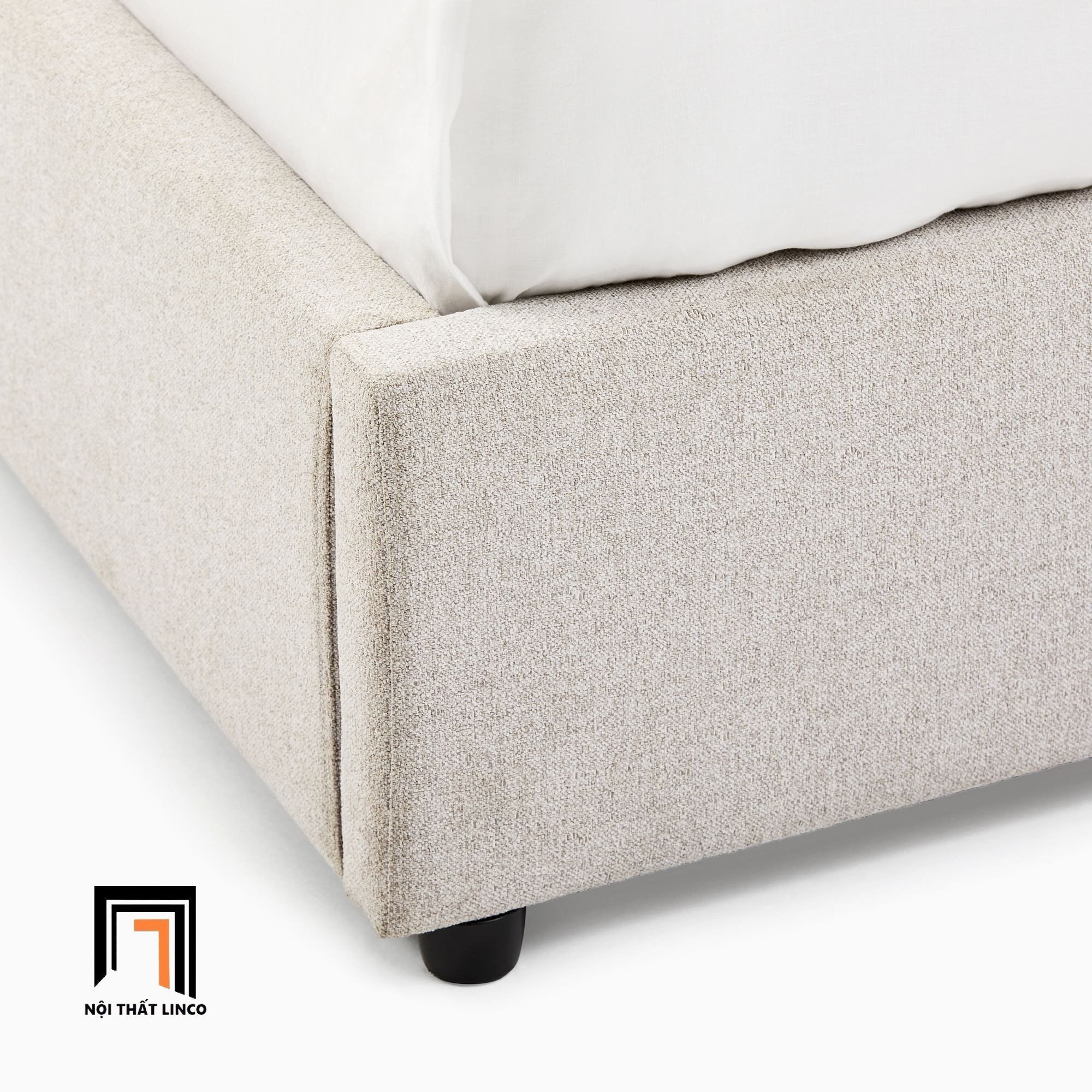  Giường ngủ divan giá rẻ GN126 Dixien 1m6 x 2m cho khách sạn 