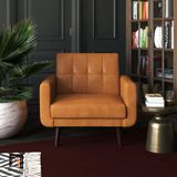  Ghế sofa đơn 1 chỗ ngồi DT5 Gaige giả da cho văn phòng 