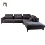  Ghế sofa góc chữ L GT52 Porlan cho phòng khách lớn 2m4 x 2m2 