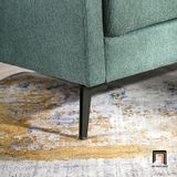  Ghế sofa đơn màu xanh ngọc giá rẻ DT78 Blennie vải nỉ bố 