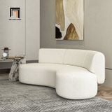  Bộ ghế sofa cho các tiệm shop, cửa hàng KT94 Olivia vải lông cừu 