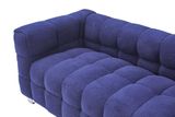  Ghế sofa băng xinh xắn BHQ9 Toum dài 2m vải lông cừu xám 