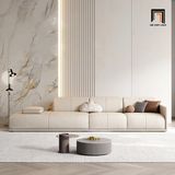  Ghế sofa văng kiểu dáng hiện đại BHQ35 Condron 2m6 bọc da 