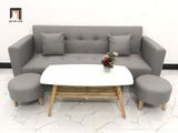  Bộ sofa giường dài 2m đa năng xám ghi trắng GBL2 giá rẻ nhỏ gọn 