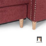  Bộ ghế sofa góc chữ L gia đình GT65 Retic 2m2 x 1m5 vải bố 