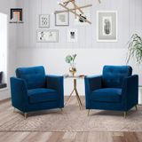  Ghế sofa đơn mini DT3 Roxanne kiểu dáng châu Âu sang trọng 