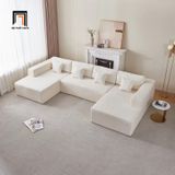  Ghế sofa chữ U UT17 Dade 3m1 màu kem giá rẻ 