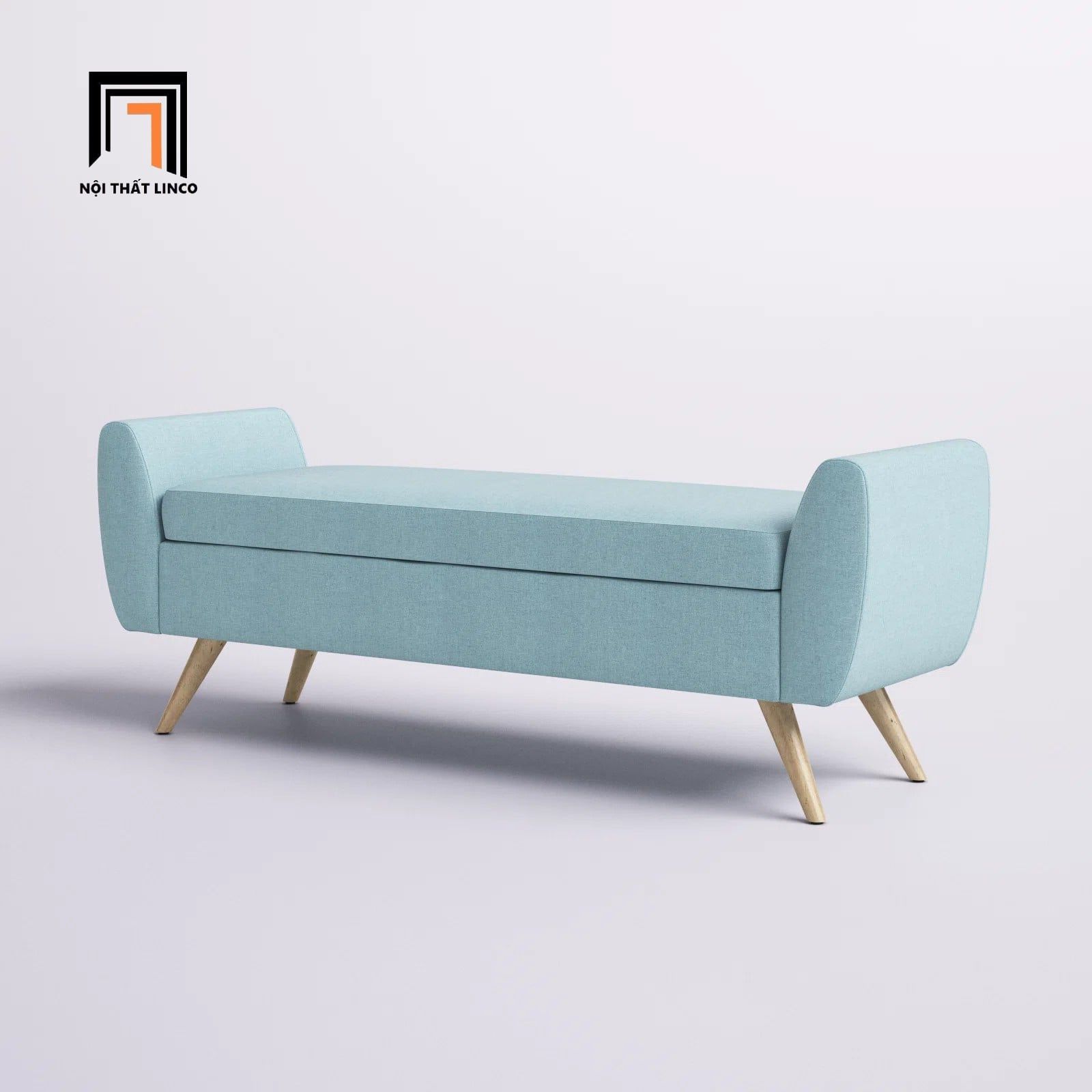  Ghế sofa đôn dài cho khách ngồi SB4 Amsi 1m4 x 50 vải nỉ 