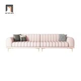  Ghế sofa băng dài 2m6 da công nghiệp BHQ11 Palau chân inox 