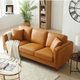  Ghế sofa văng da công nghiệp 2m BT37 Portola 3 chỗ ngồi 