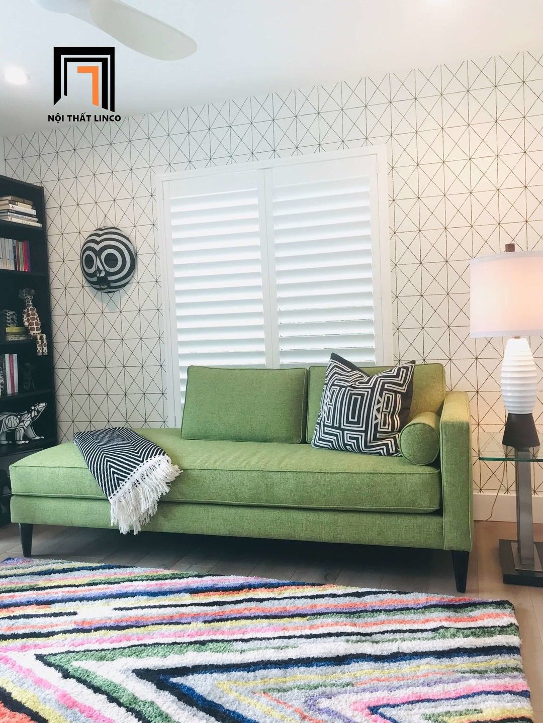  Ghế sofa băng nằm BT16 Merton 1m85 thư giãn cho phòng ngủ 