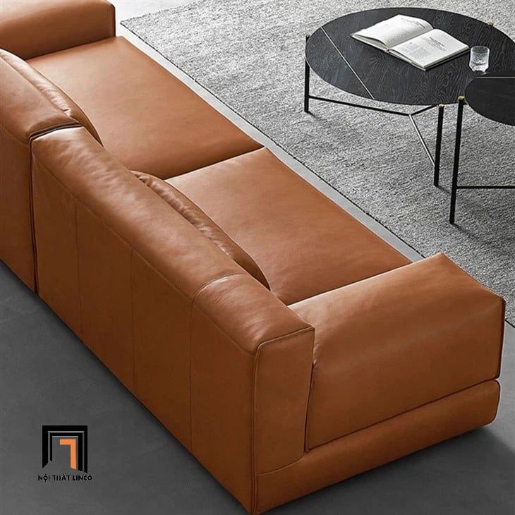 Ghế sofa băng da sang trọng BHQ55 Paguate 2m4 cho sảnh chờ 