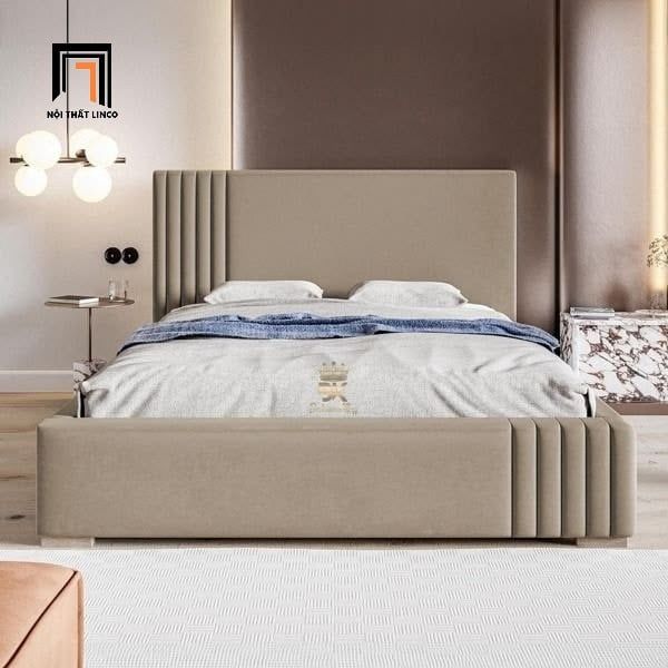giường ngủ bọc vải hiện đại