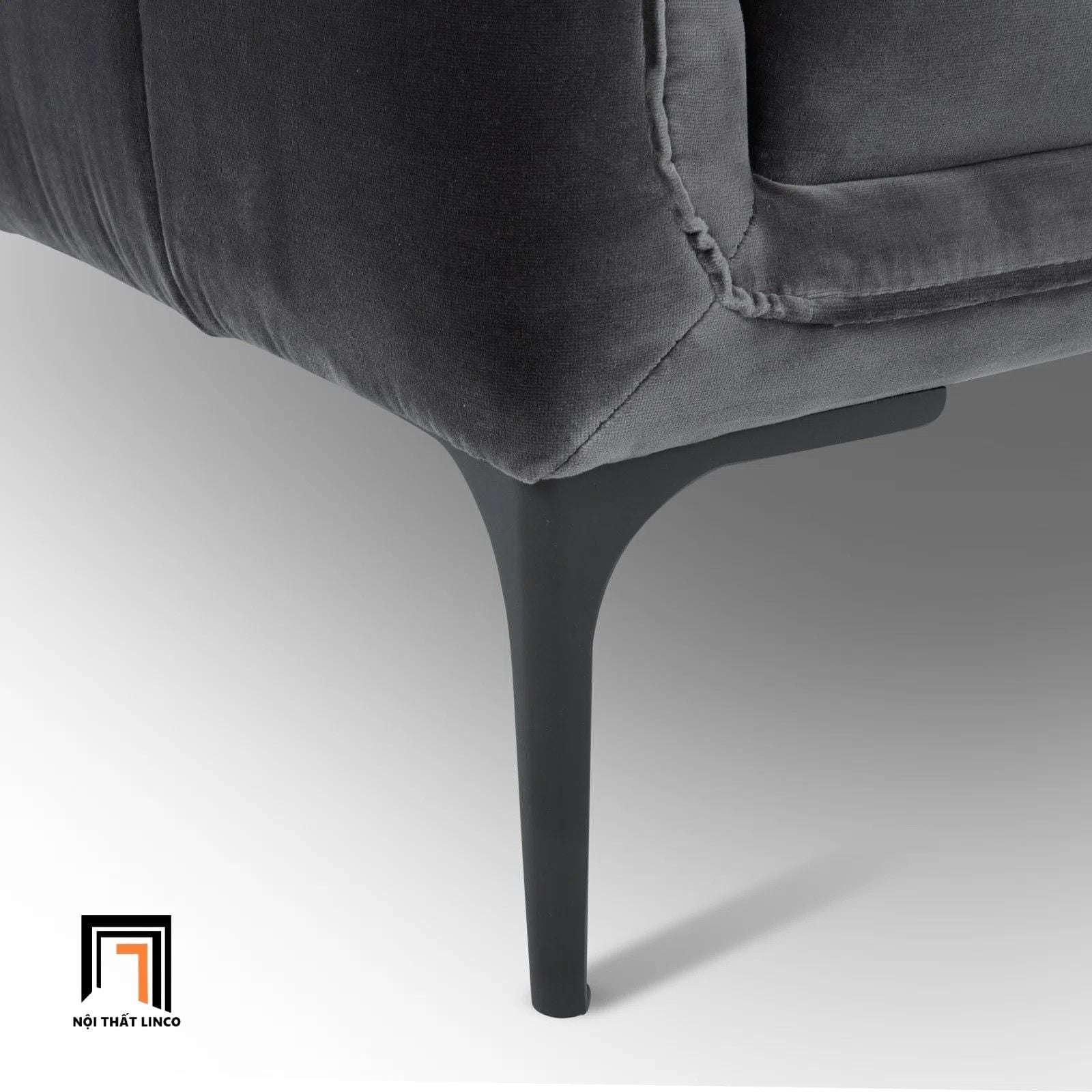  Ghế sofa góc L GT73 Orchad 2m2 x 1m6 vải nhung nỉ giá rẻ 