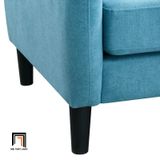  Ghế sofa đơn màu xanh dương vải nỉ DT99 Betul giá rẻ 