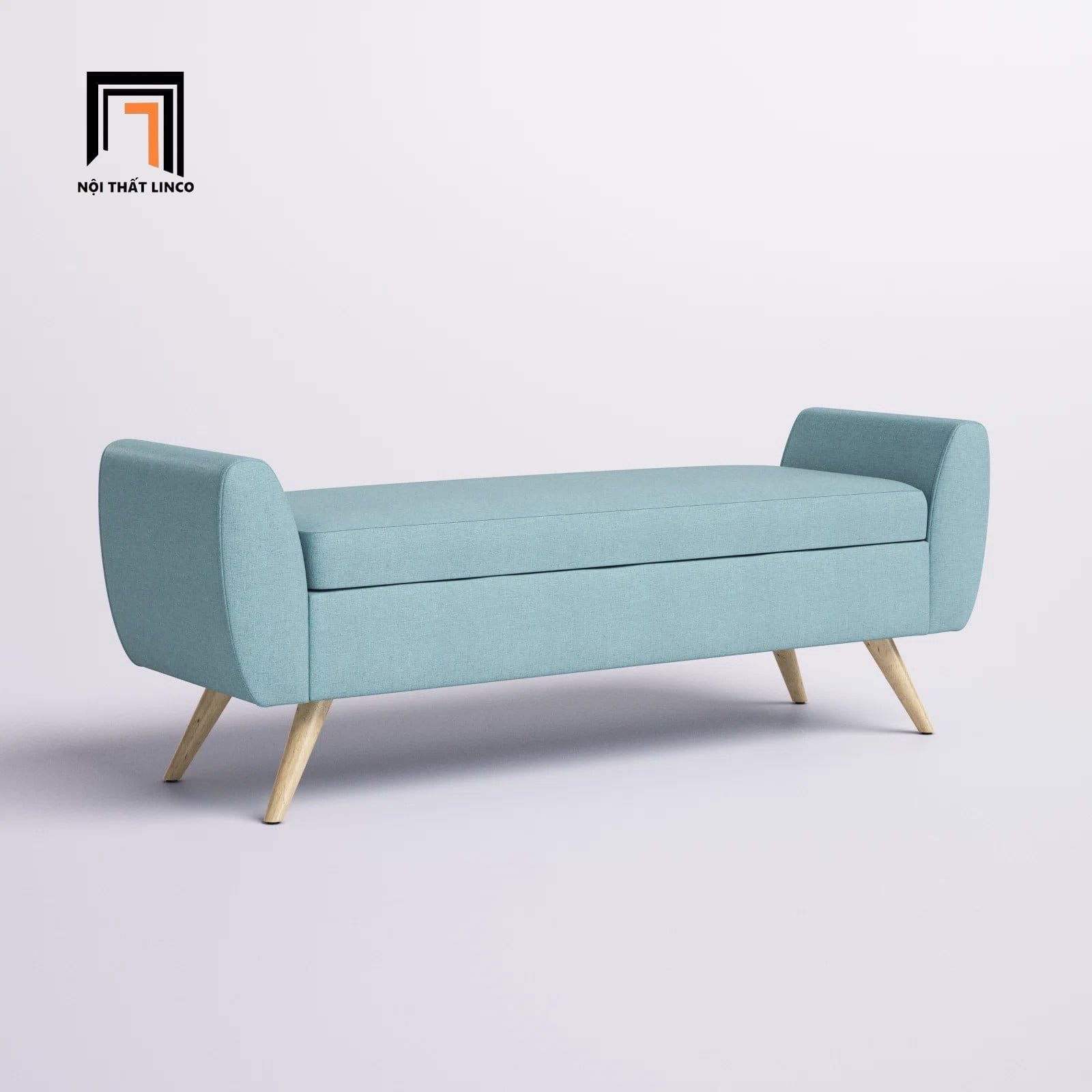  Ghế sofa đôn dài cho khách ngồi SB4 Amsi 1m4 x 50 vải nỉ 