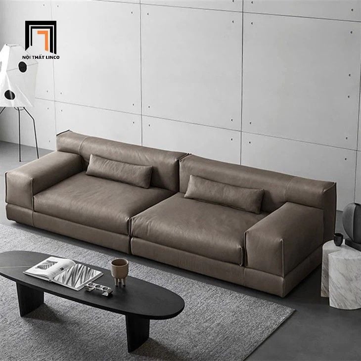  Ghế sofa băng da sang trọng BHQ55 Paguate 2m4 cho sảnh chờ 