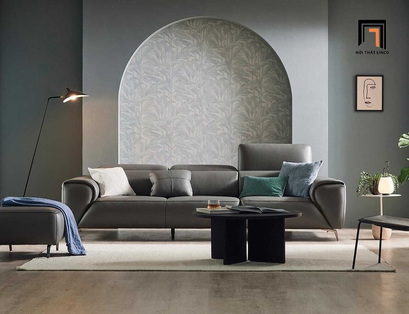  Ghế sofa văng cao cấp BHQ42 Ponzo dài 2m5 da chống mực 