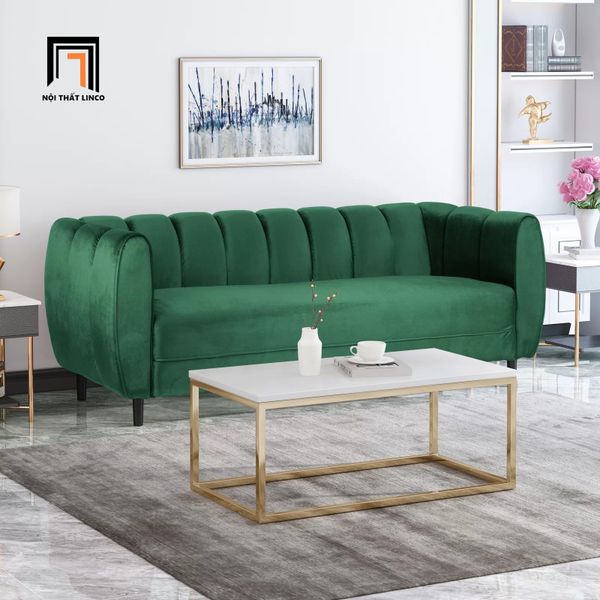 sofa băng vải nhung