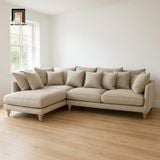  Ghế sofa góc L GT58 Lazare 2m4 x 1m6 phong cách cổ điển 